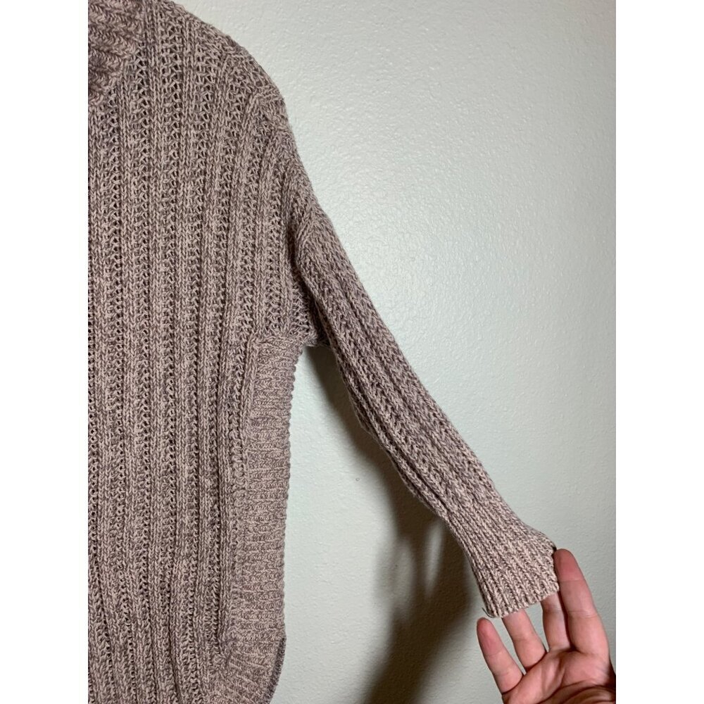 Express Oversized Knit Turtleneck Sweater Women's Size XS Business Casual I10 - Picture 2 of 5